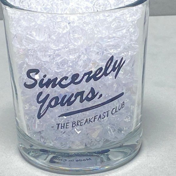 Universal Studios The Breakfast Club Drinkware Glass Juice Tumbler 7oz - Picture 4 of 11